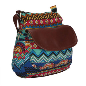 Multicolored Women Hand-held Bag U